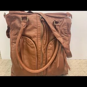 SALE🎉 Brown Leather Hobo Bag